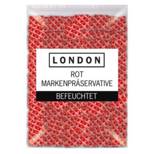 Kondome „London Rot“