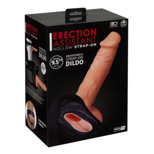 Umschnalldildo „Erection Assistant Hollow Strap-On“