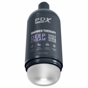 Masturbator „Shower Therapy Deep Cream“ inklusive abnehmbarem Saugfuß