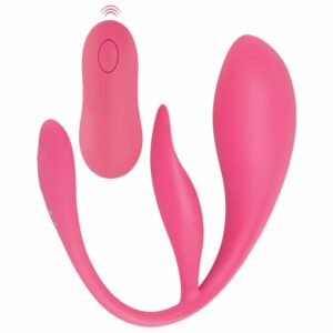 Vibro-Ei „RC Double Pleasure Love Ball“ mit Klitorisvibrator