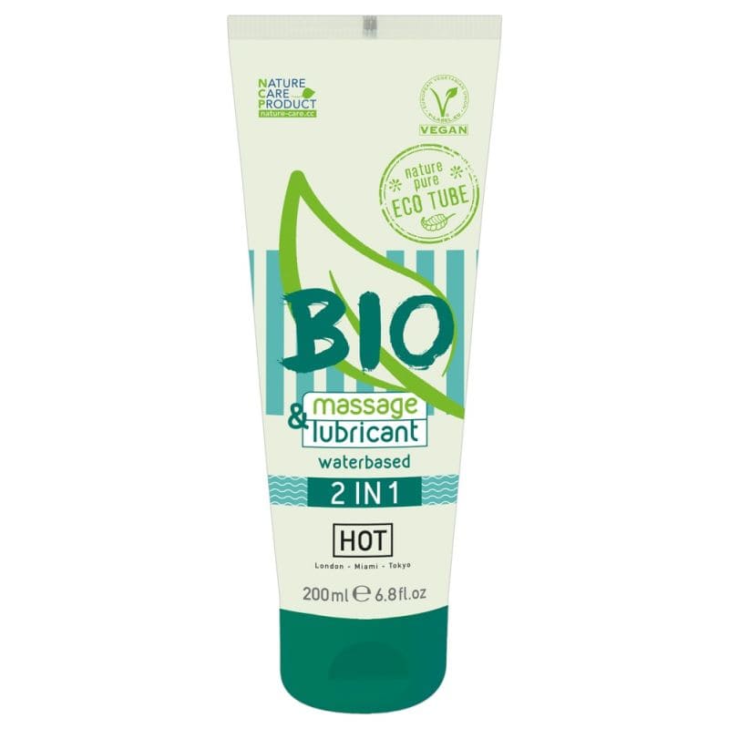 Massage-& Gleitgel »HOT BIO waterbased 2in1« Massage-& Gleitgel »HOT BIO waterbased 2in1«