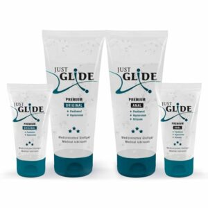 4 Premium-Gleitgele "Just Glide" im Set