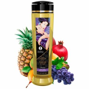 „Erotic Massage Oil“ aus 100% kaltgepressten natürlichen Ölen