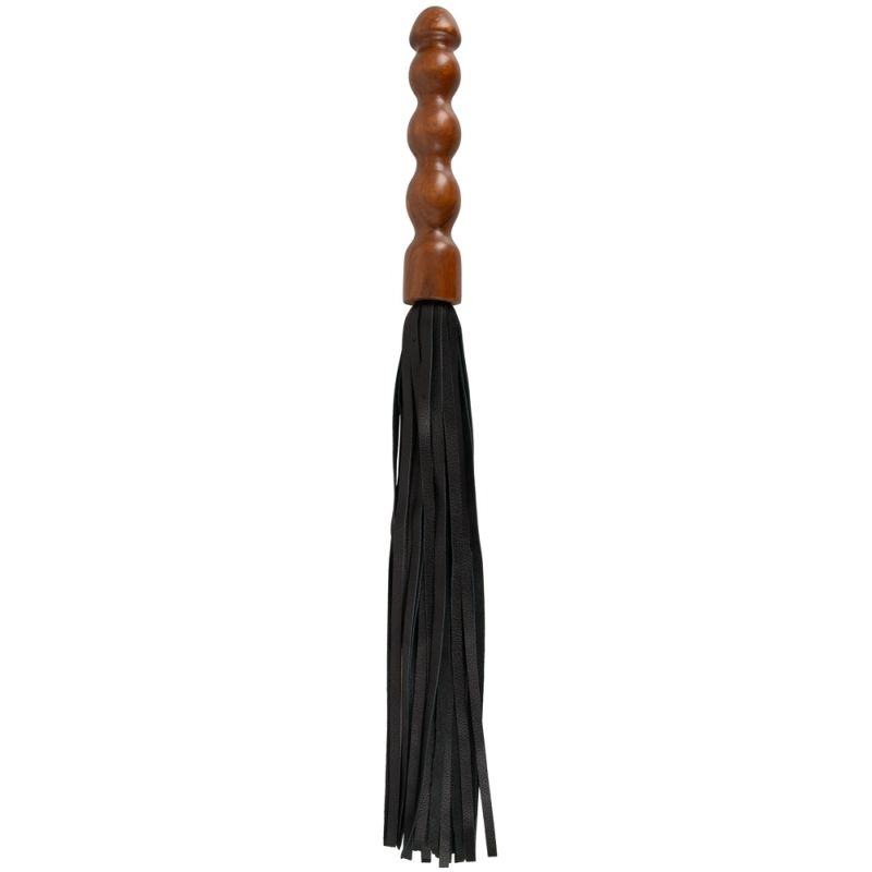 Flogger „Wood“ aus Holz und Leder Flogger „Wood“ aus Holz und Leder